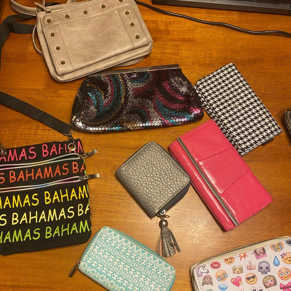 Small purses, wallets